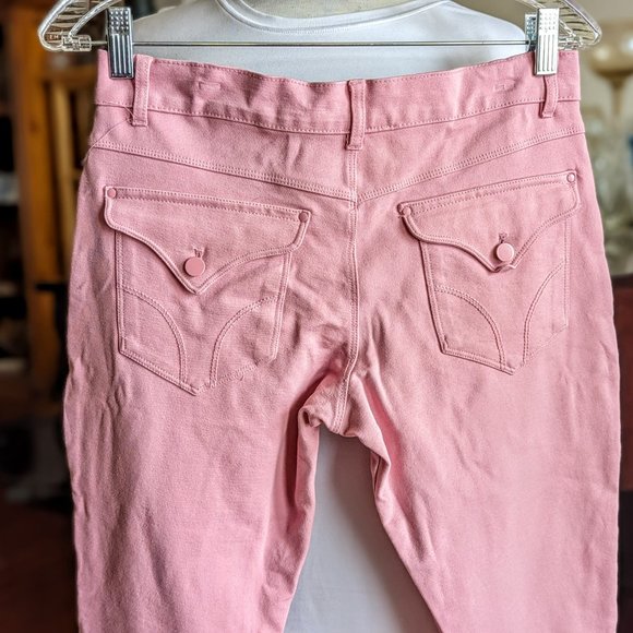 Shinestar pink stretch pants/leggings.   Sz XL - Picture 8 of 13